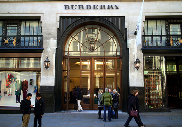 Burberry on board with initiative